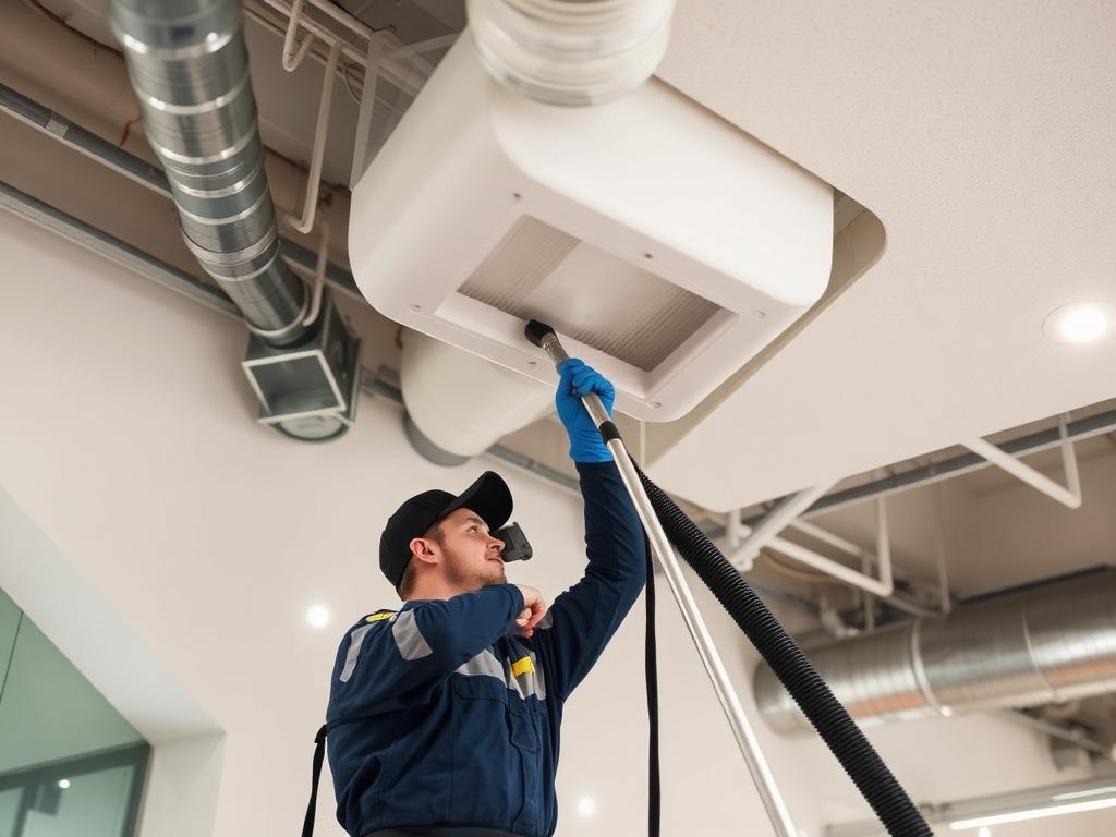 Duct AC Cleaning service by AGK HVAC Solutions