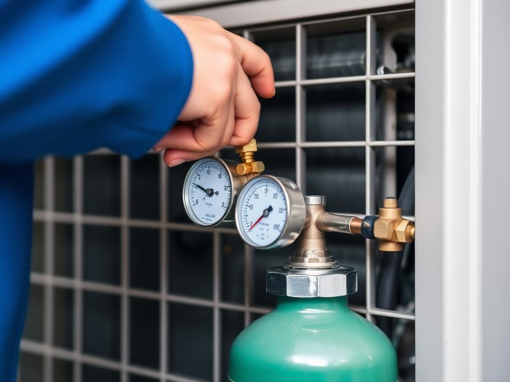 Gas Refilling service by AGK HVAC Solutions