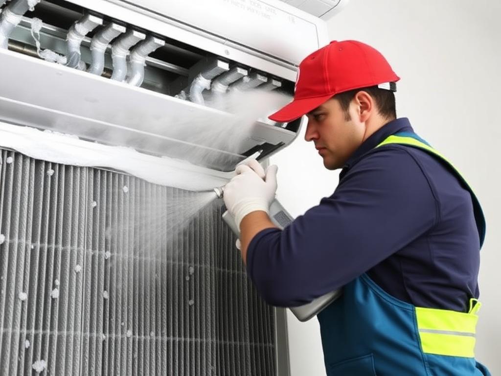 AC Maintenance service by AGK HVAC Solutions